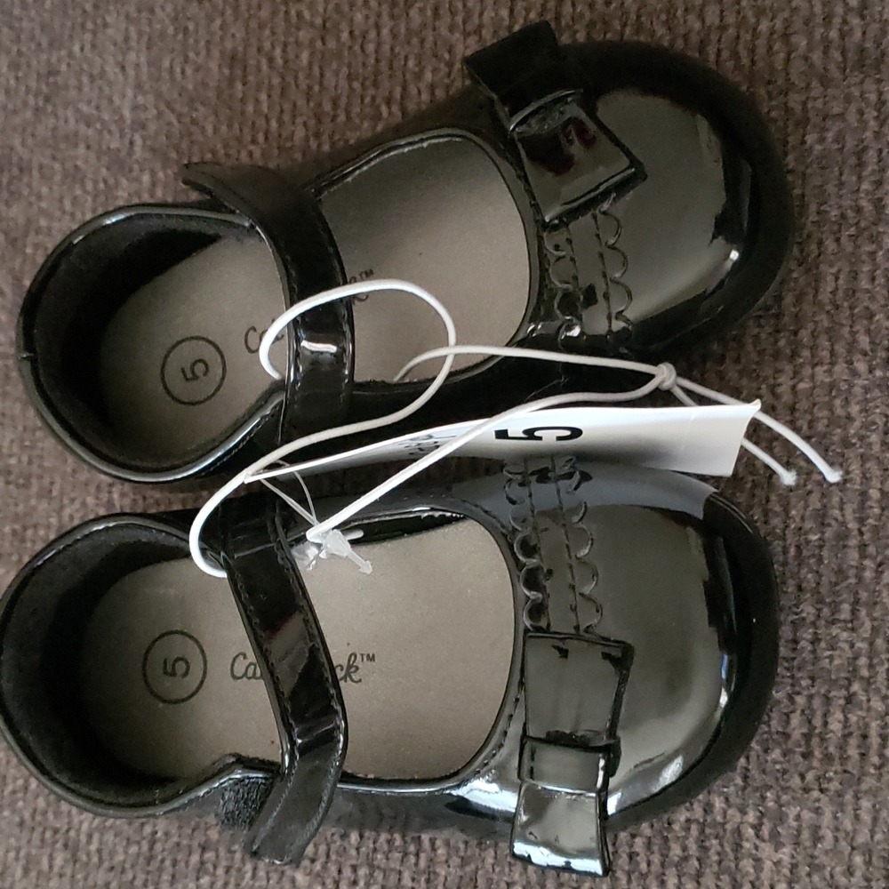 Baby/toddler Black Patent Dress Shoe NWT